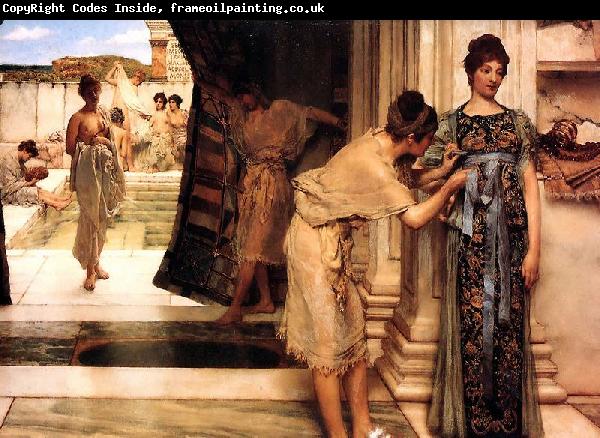 Sir Lawrence Alma-Tadema,OM.RA,RWS Frigidarium